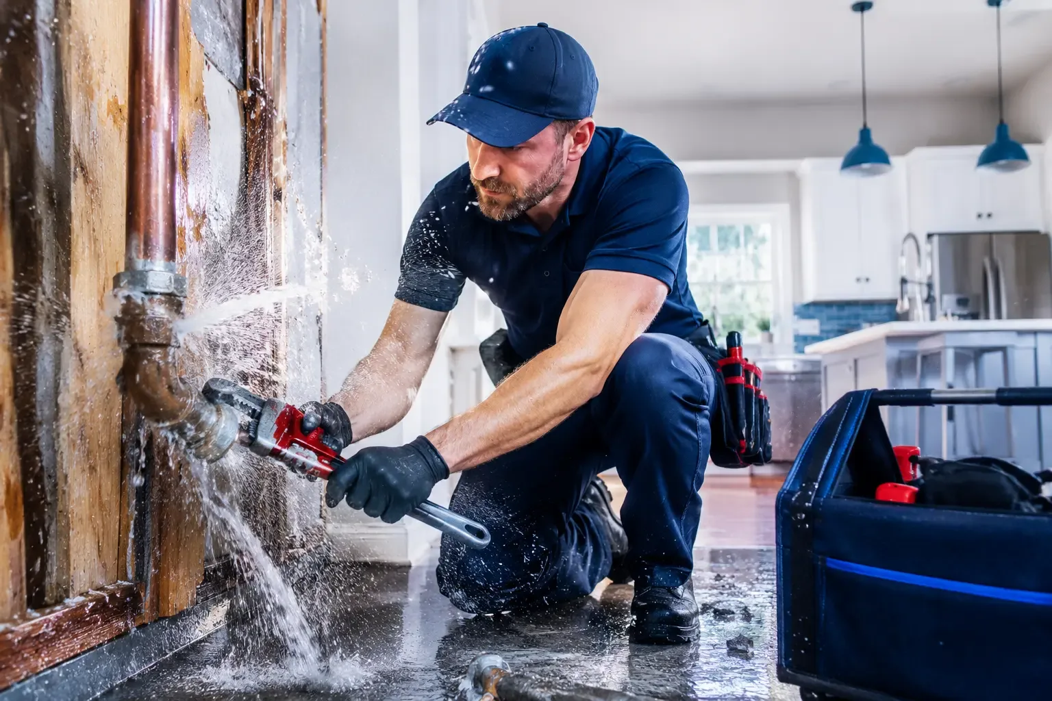Local emergency pipe repair professionals in Tampa, KS